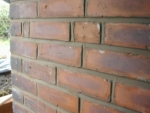 Repointing finished wall